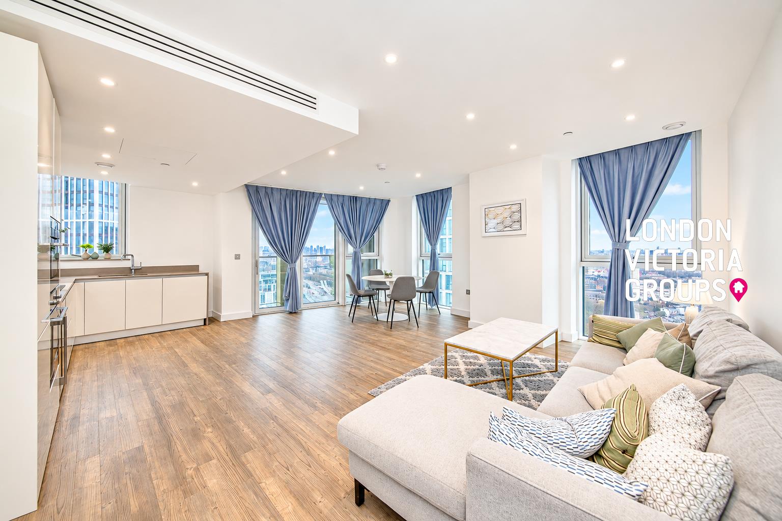 2 bed property in Gladwin Tower, 50 Wandsworth Road, London